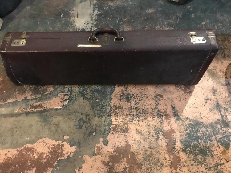 Vintage Trombone Case