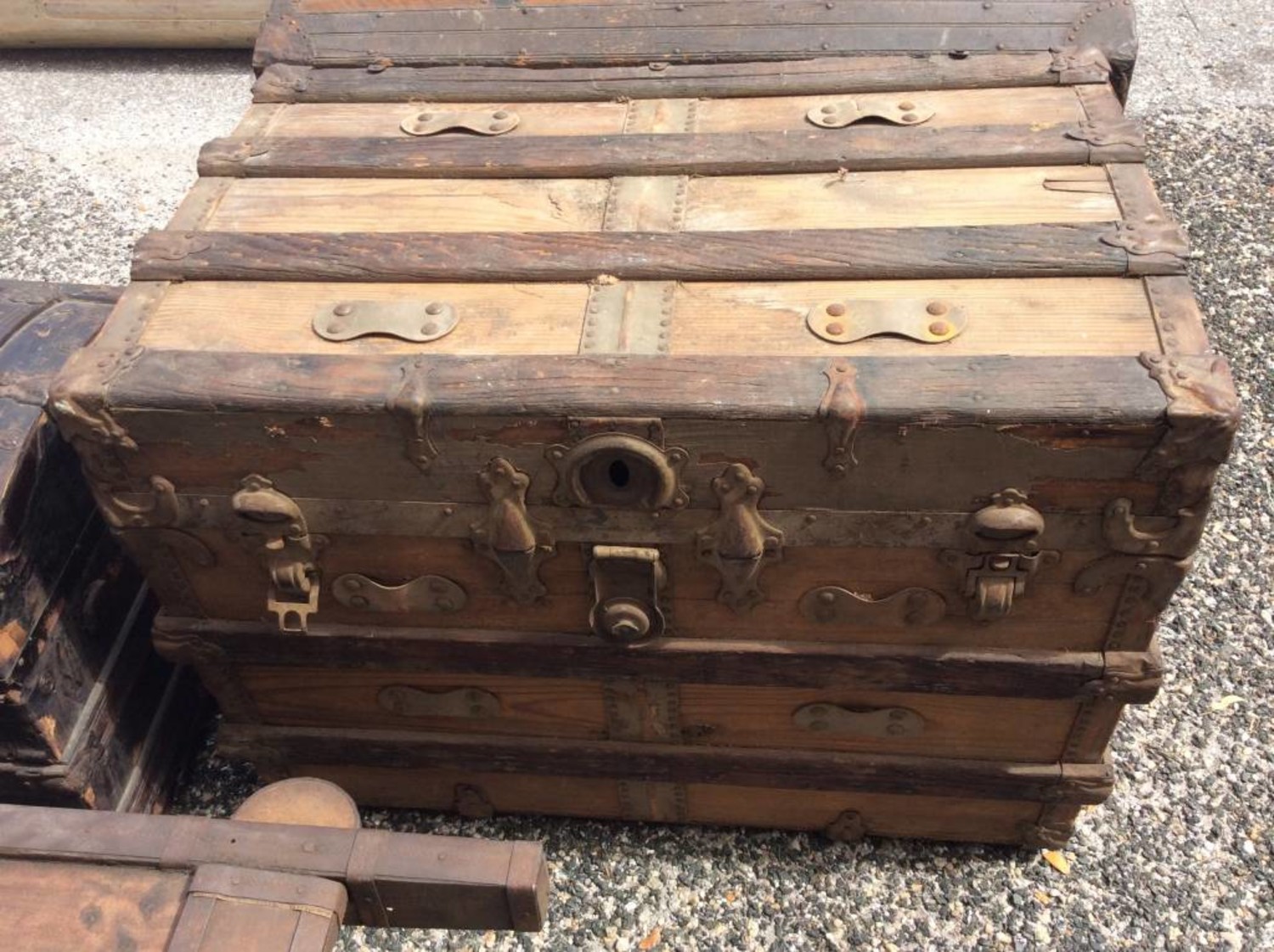 Large Steamer Trunk