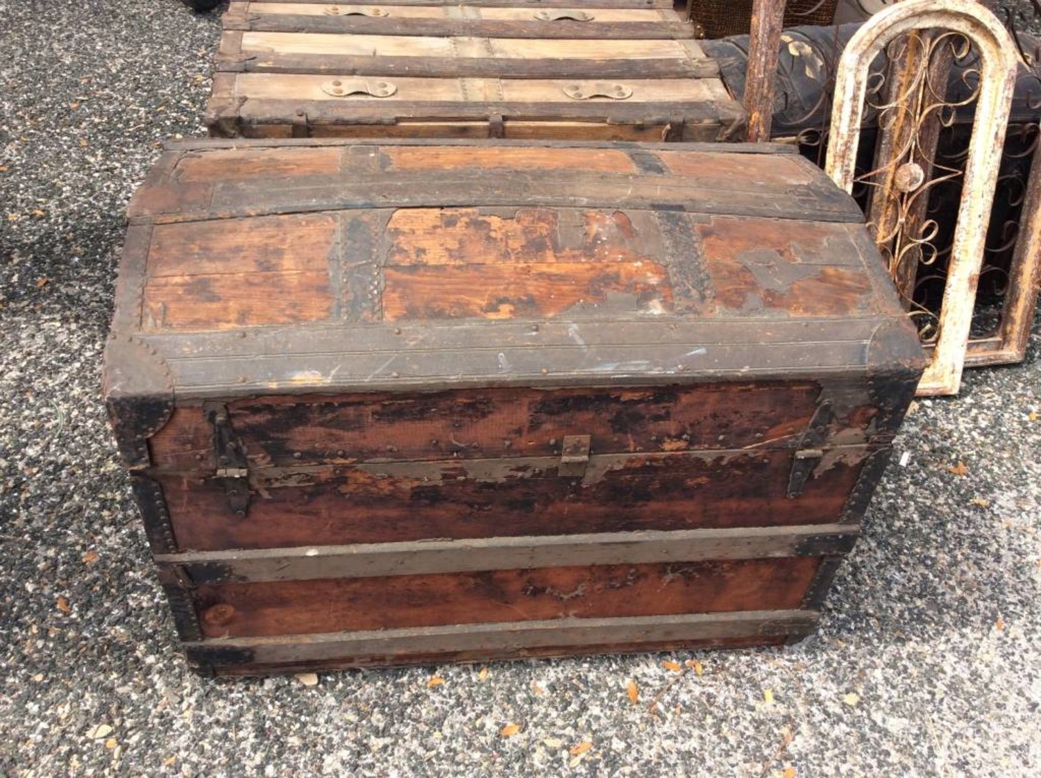 Large Steamer Trunk