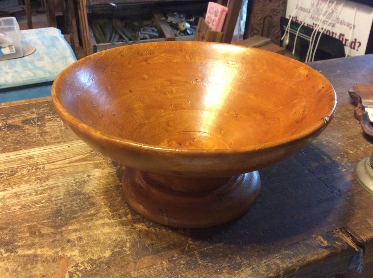 Wood bowl