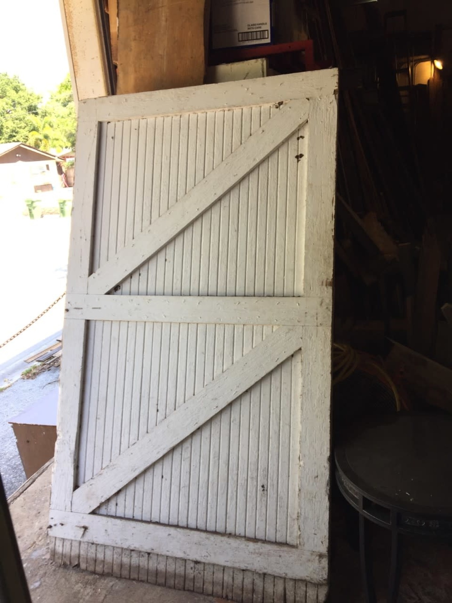 White Barn Door Sarasota Architectural Salvage 1093 Central Ave