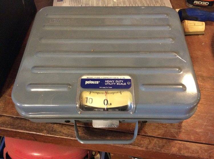 Pelouze heavy duty scale