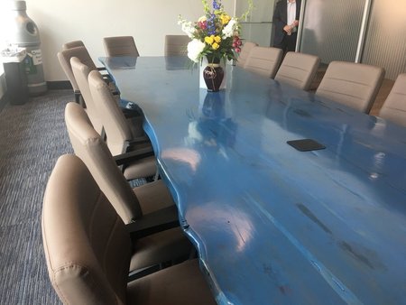 The Story of our Manatee Chamber Conference Table