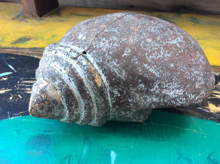 Thai carved Wood Shell