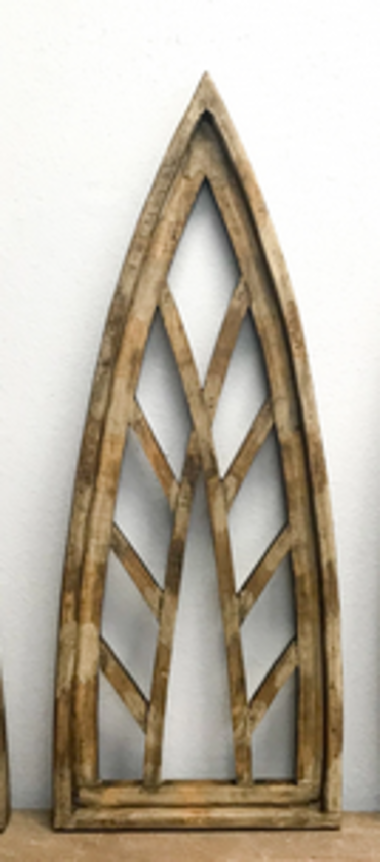 Md Perugia Window 33"H x 13"L