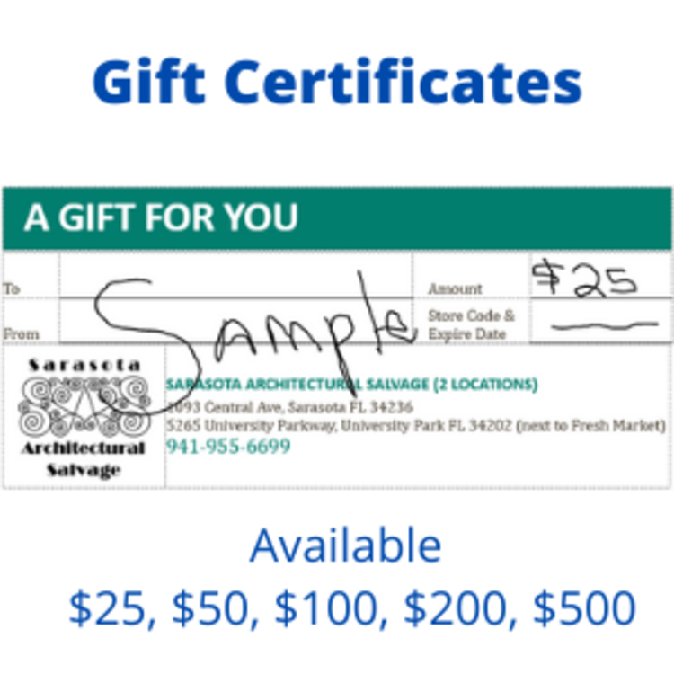 Gift Certificate