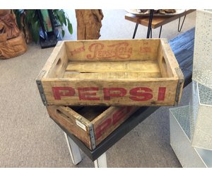 Pepsi-Cola Wooden Crate - Sarasota Architectural Salvage, 1093