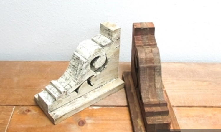 Wood Corbel  12''H x 8''L x 5''W Each