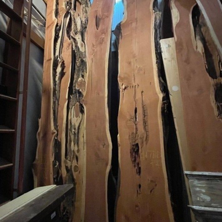 Pecan Live Edge Slab 85.5 - Sarasota Architectural Salvage, 1093 Central  Ave. Sarasota, FL 34236