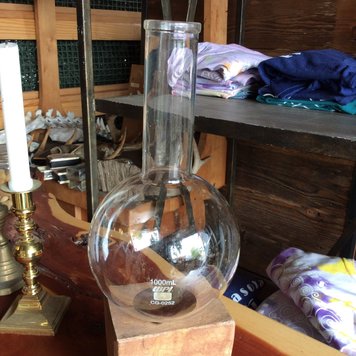 1000mL Round Bottom flask Science Glass