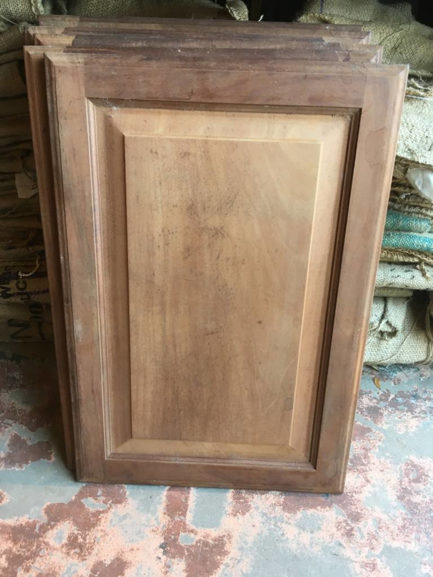 Large Mahogany Cabinet Door Sarasota Architectural Salvage 1093