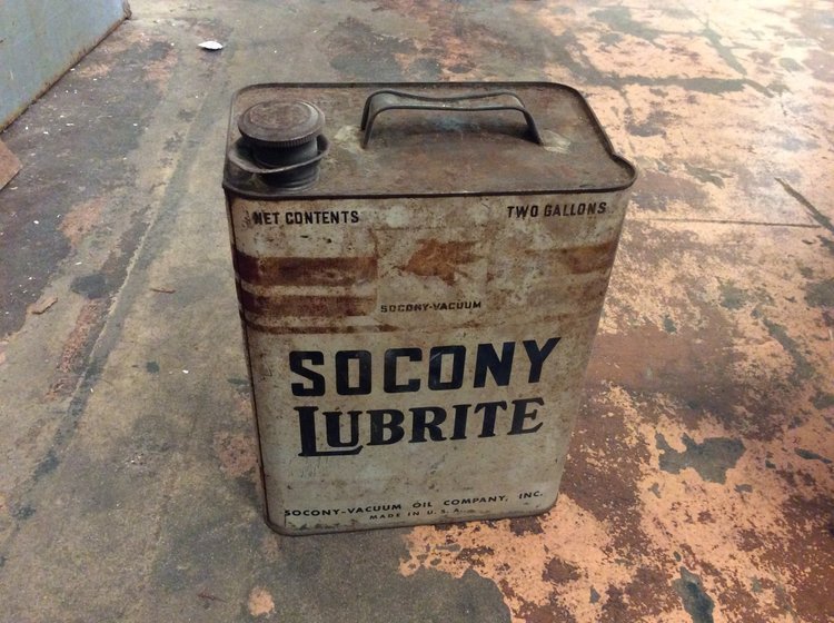 Socony Lubrite Two Gallon Can