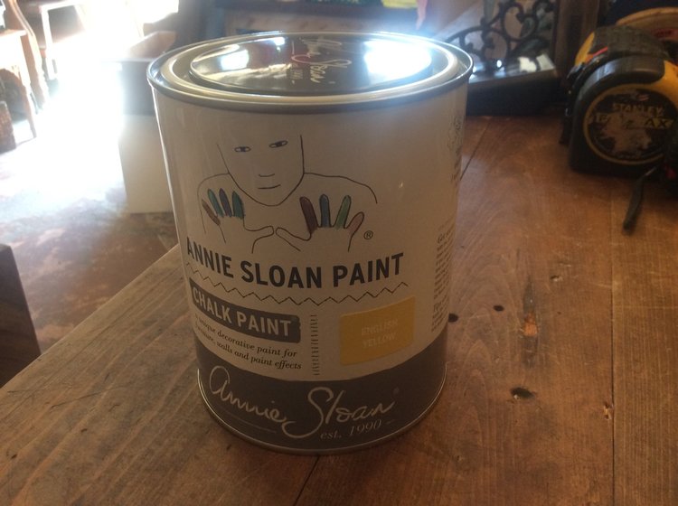 Annie Sloan Chalk paint English Yellow 1 litre