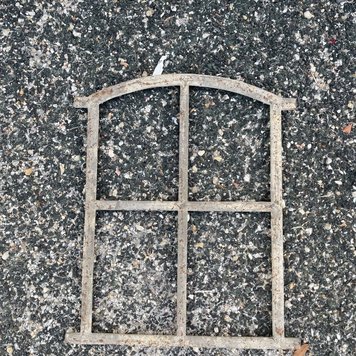 Iron Window Frame Lg 26.5" X 16"