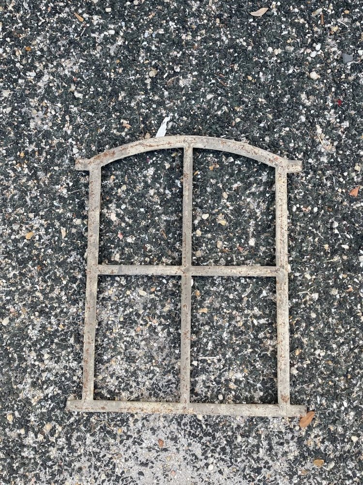 Iron Window Frame Lg 26.5" X 16"