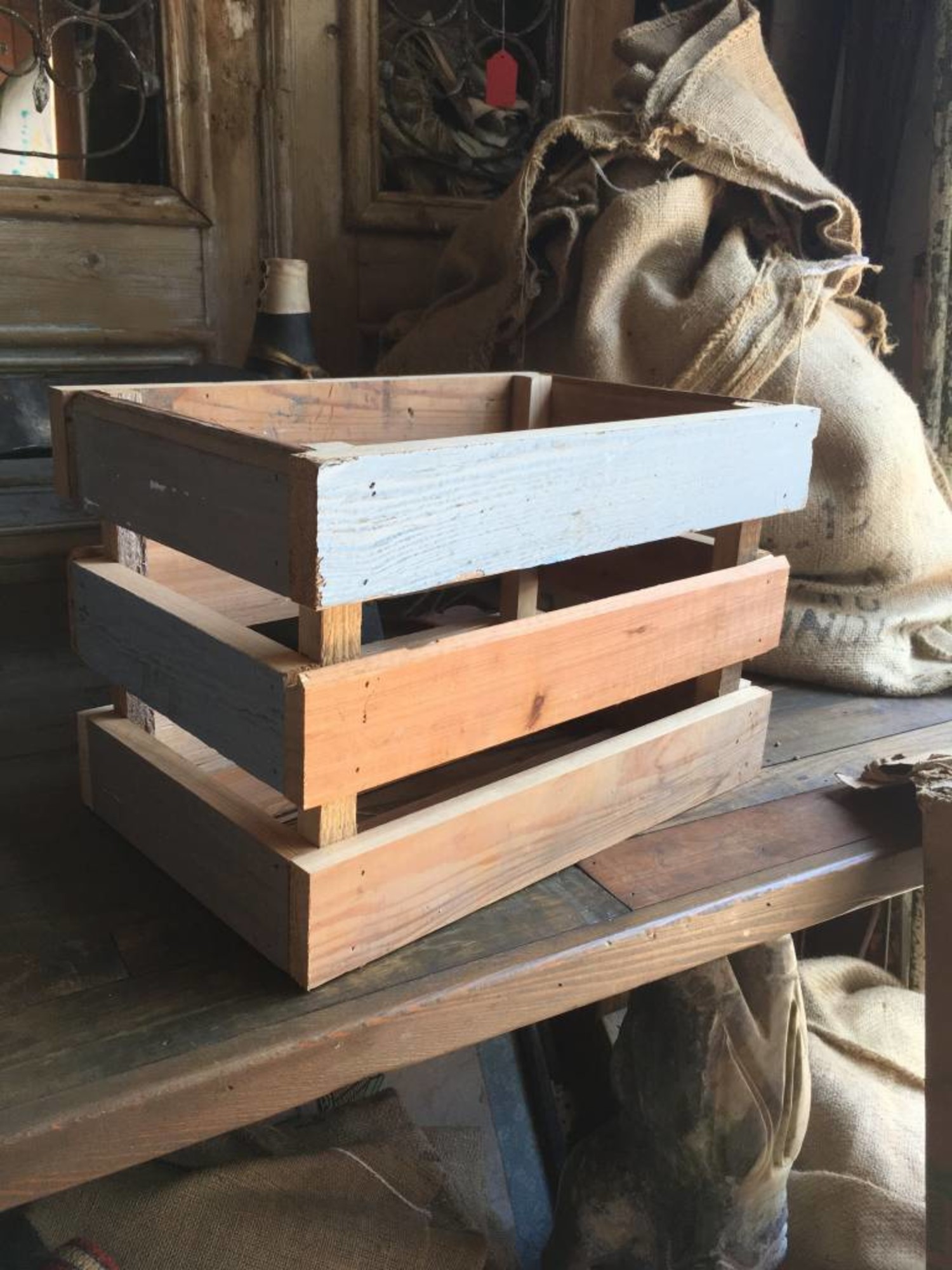 Reclaimed Wood Crate Sarasota Architectural Salvage 1093