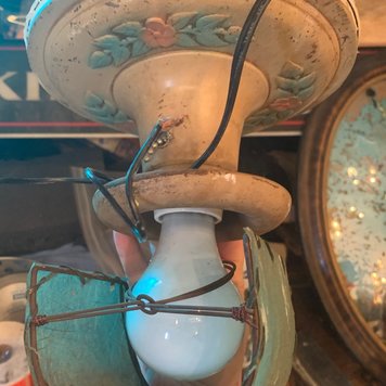 Vintage ceiling flower style light