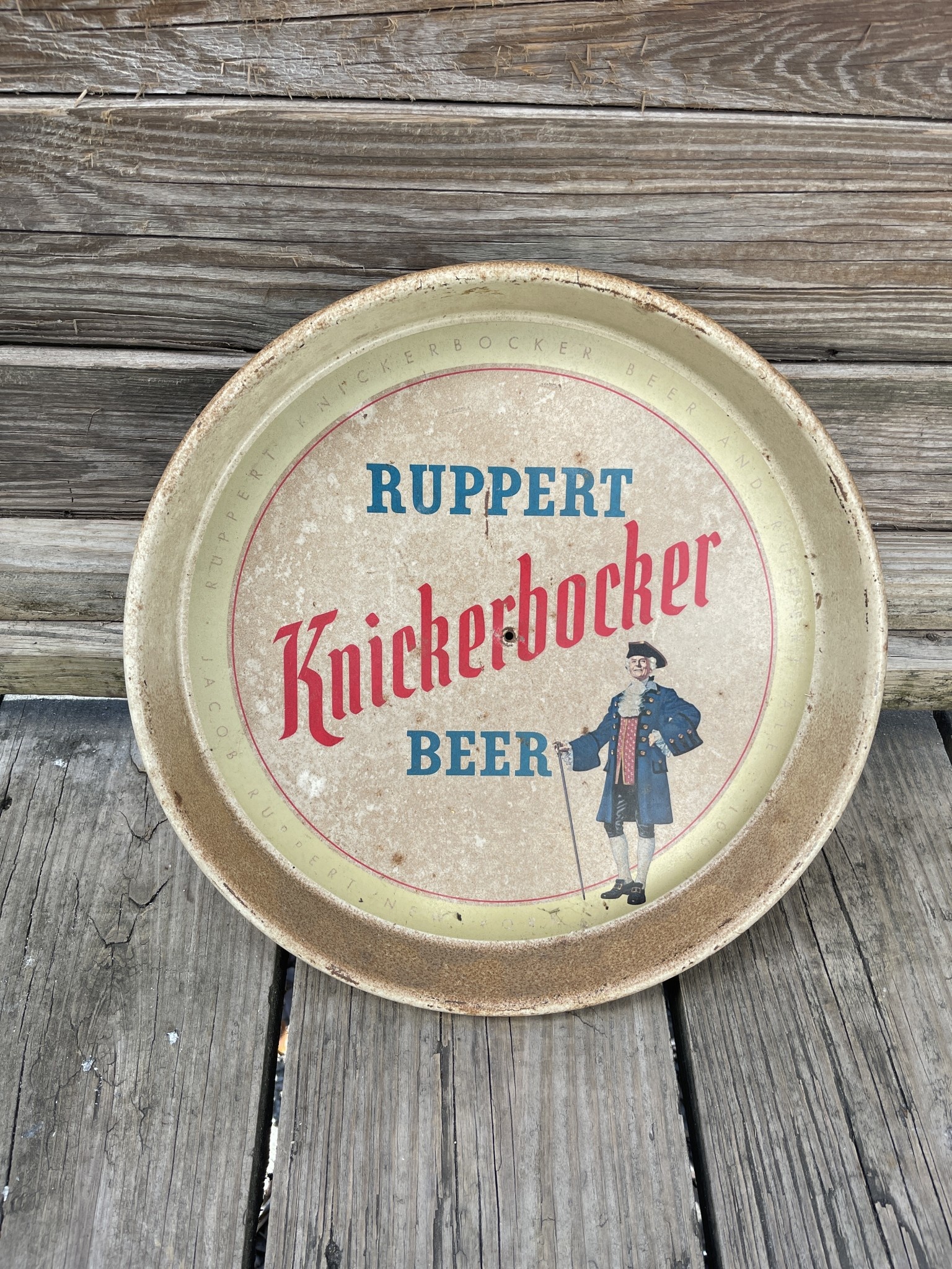 knickerbocker beer tray