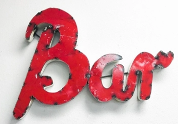 RCY Bar 17"H x 22"L x 2"W