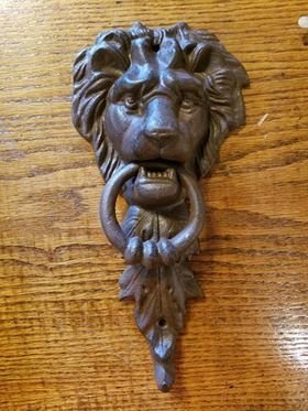 Lion Head Door Knocker