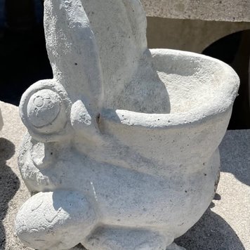 Freddie the Frog 15"h x 11"w x 11"dia