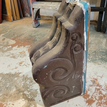 Dark Brown Corbel 20"x8"