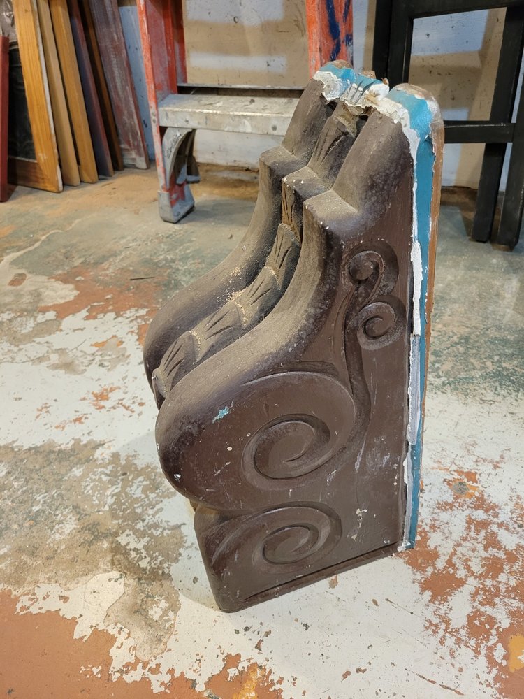 Dark Brown Corbel 20"x8"