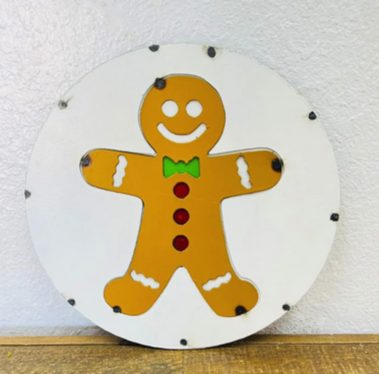 10" Gingerbread Man Screen
