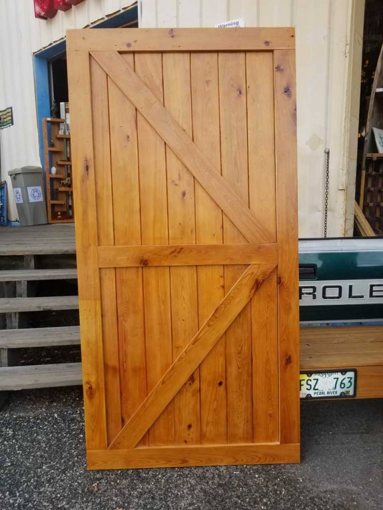 Reclaimed Pine Barn Door 42" X 84" Sarasota Reclaimed Pine Barn Door 42" X 84" Sarasota