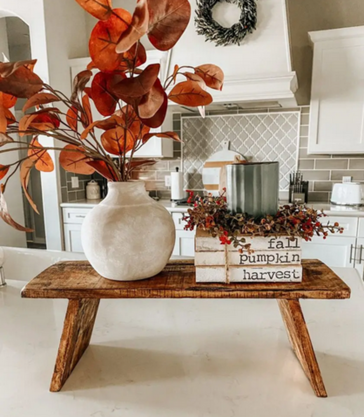 Natural Wood Stand LG - 7.5" H x 21" L x 7" W Sold Separtely