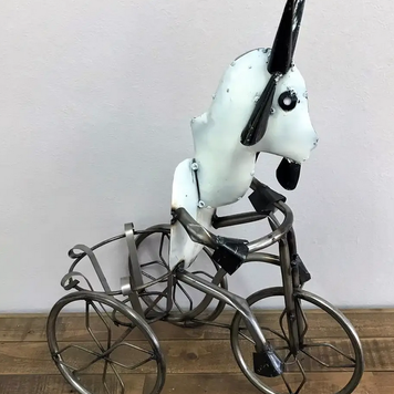 Tin Goat Tricycle 25"H x 20"L x 9"W