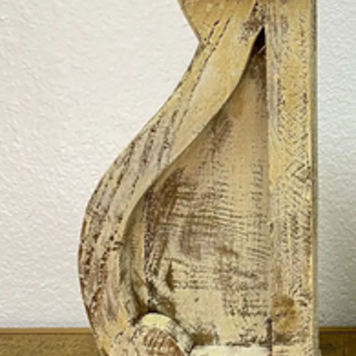 Wood Corbel 17" H x 8" L x 6" W