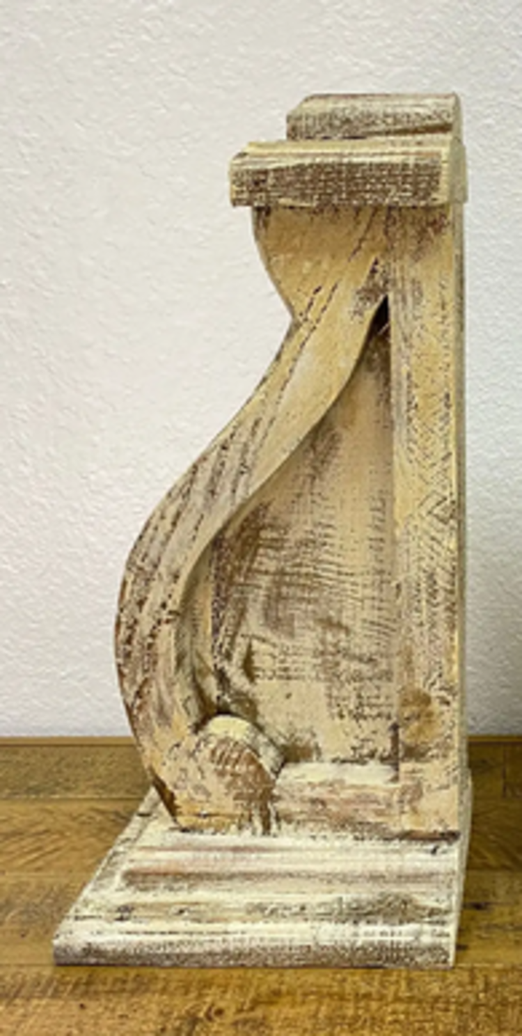 Wood Corbel 17" H x 8" L x 6" W