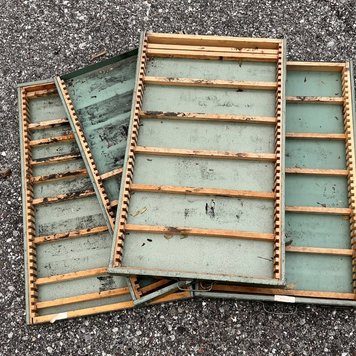 Print Block Metal Tray 13.5" X 22.75"