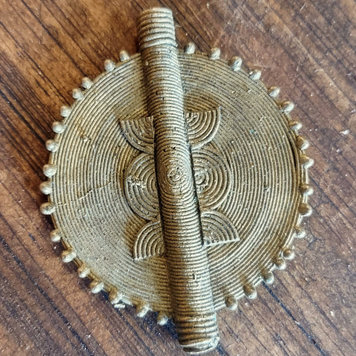 Sale African Ethnic Motif Hand Made Brass Hardware