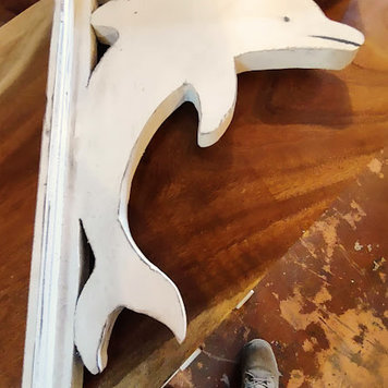 Sale White Bracket Dolphin