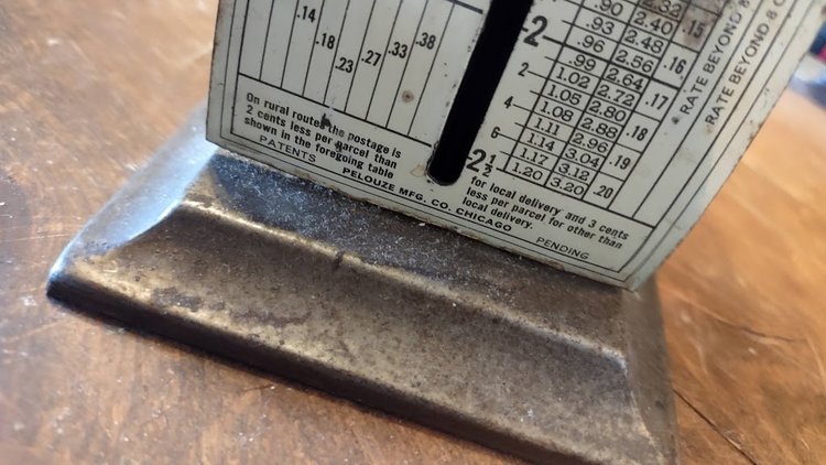 Sale Vintage Postal Scale by Pelouze