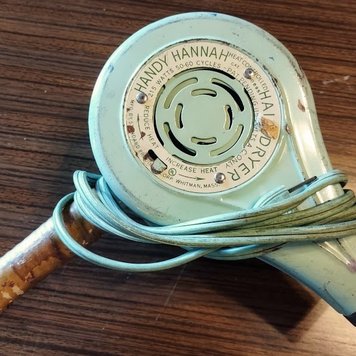 Sale Vintage Handy Hanna Hair Dryer 1940-1950