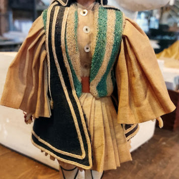 Sale Vintage Greek Folk Doll