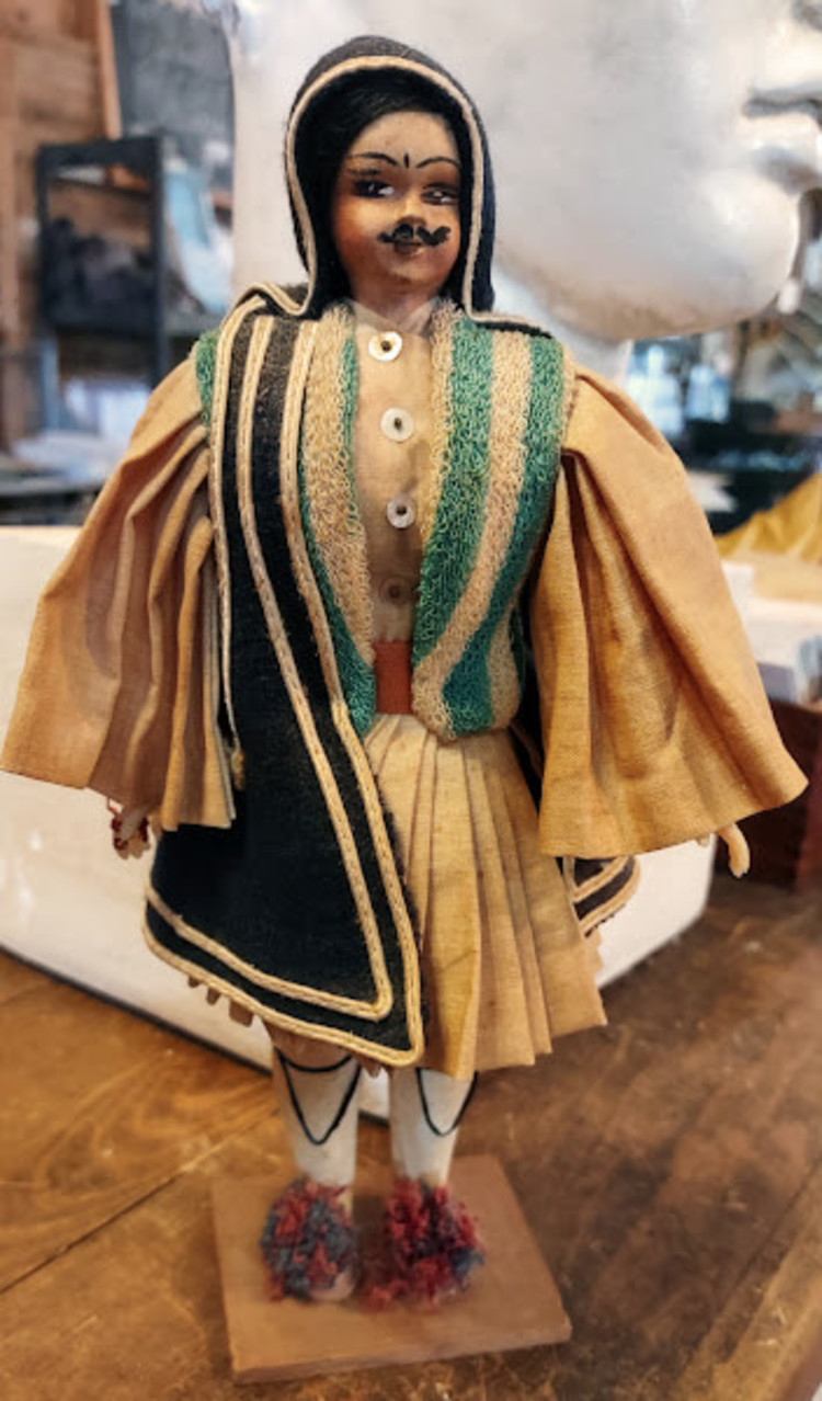 Sale Vintage Greek Folk Doll