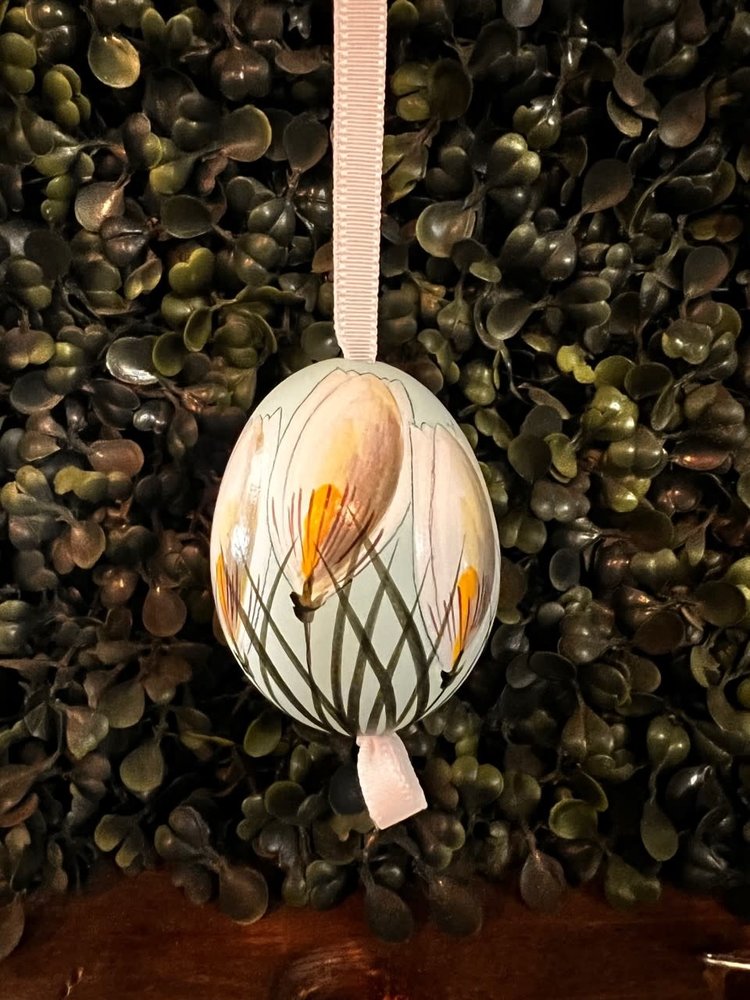 Hand Painted "Real Eggs" From Austria Styles Vary