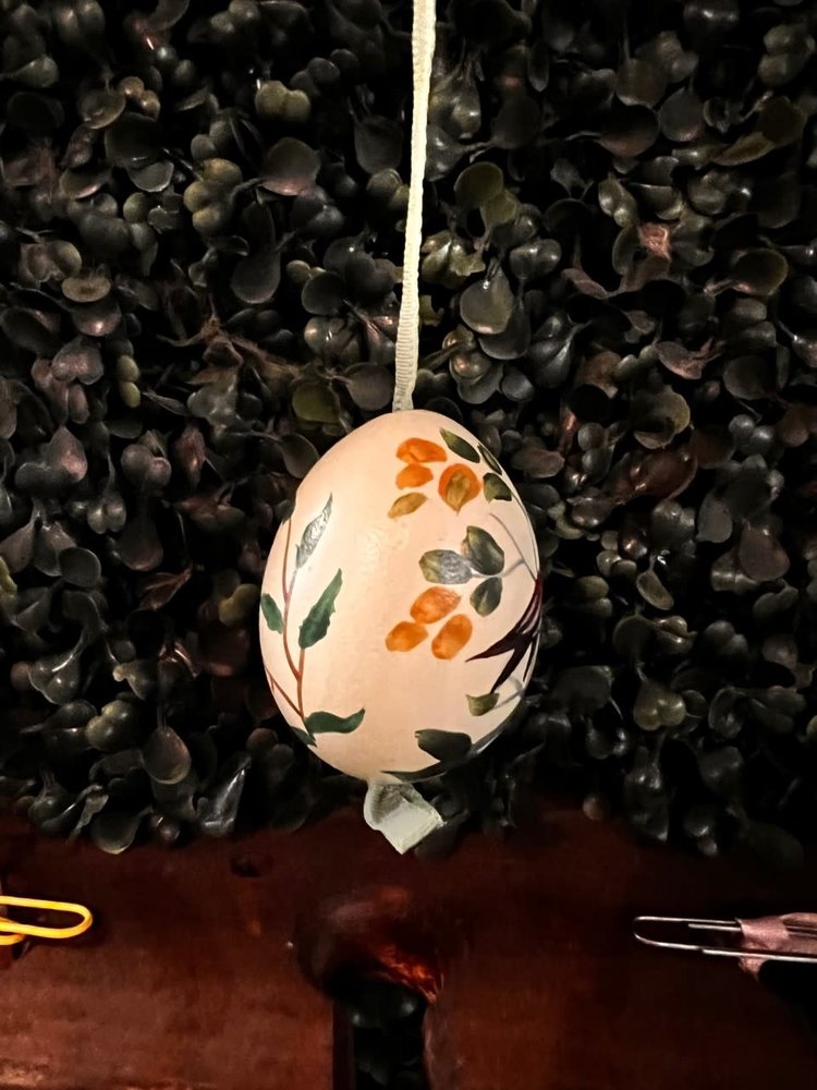Hand Painted "Real Eggs" From Austria Styles Vary