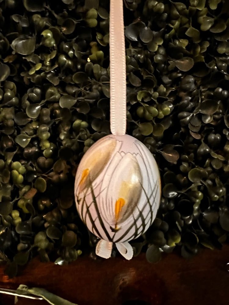 Hand Painted "Real Eggs" From Austria Styles Vary