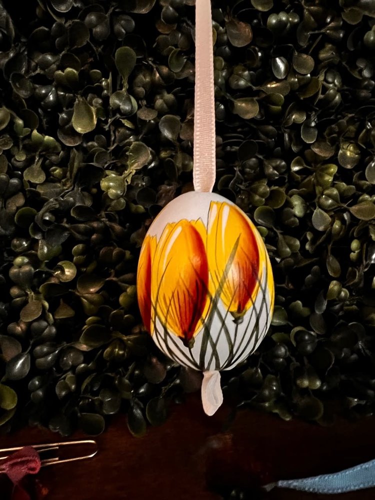 Hand Painted "Real Eggs" From Austria Styles Vary