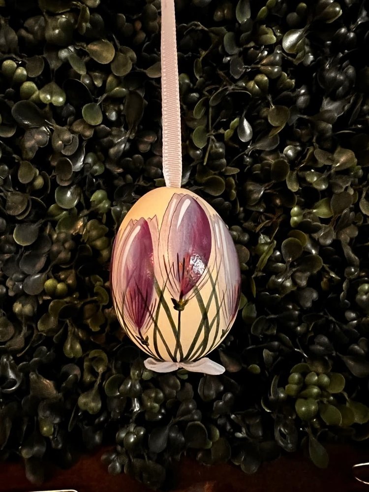Hand Painted "Real Eggs" From Austria Styles Vary