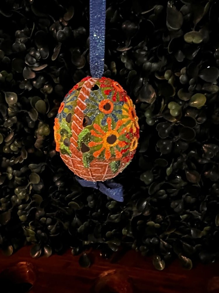 Hand Painted "Real Eggs" From Austria Styles Vary