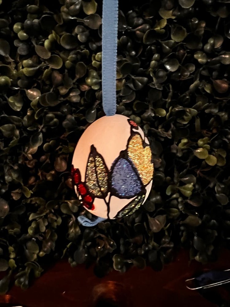 Hand Painted "Real Eggs" From Austria Styles Vary