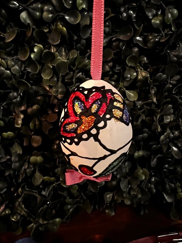 Hand Painted "Real Eggs" From Austria Styles Vary