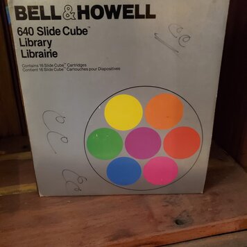 Bell and Howell 640 Slide Cube