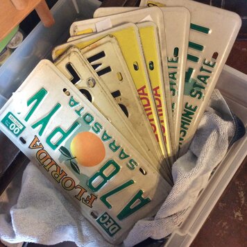 Florida License plates